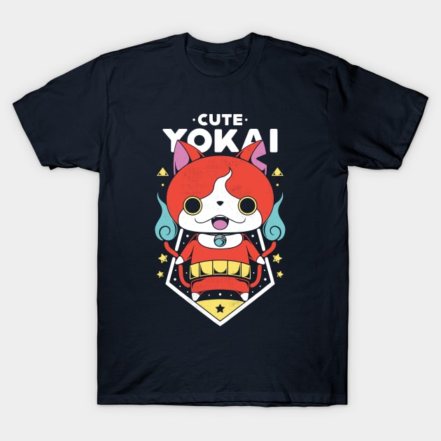 Cute Yokai T-Shirt by Alundrart